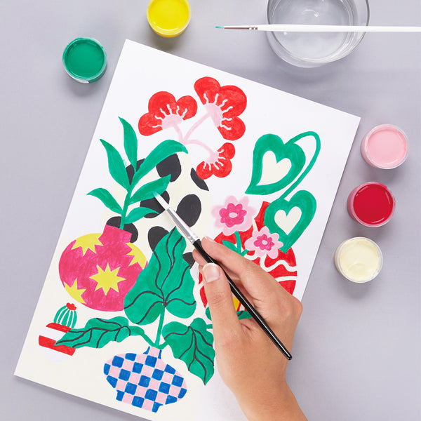Kit de Peinture au Numéro - Les Plantes