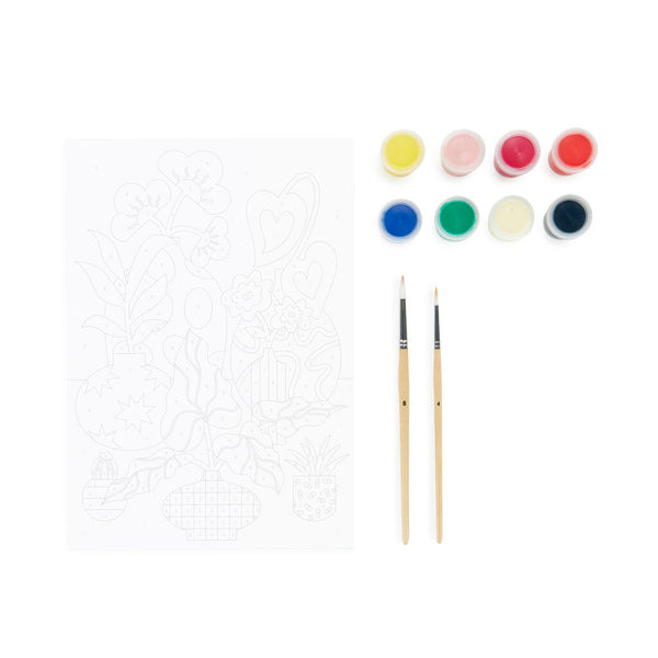 Kit de Peinture au Numéro - Les Plantes