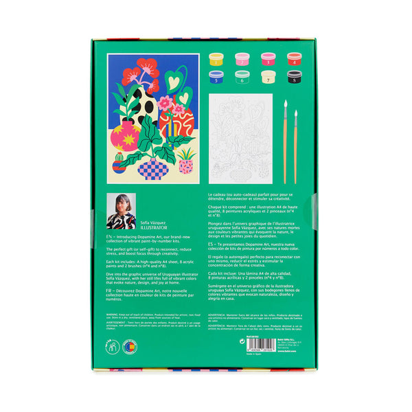 Kit de Peinture au Numéro - Les Plantes