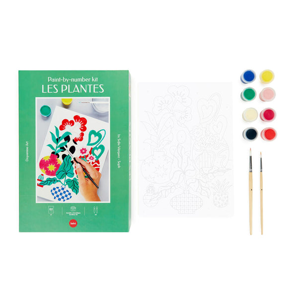 Kit de Peinture au Numéro - Les Plantes