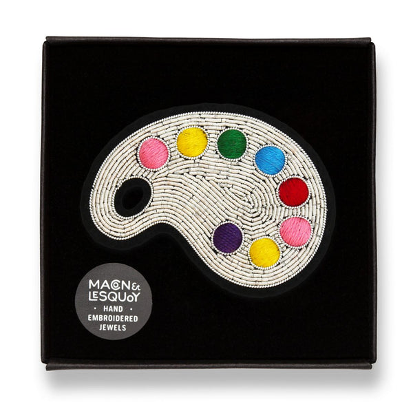 Broche Palette Arc-en-Ciel