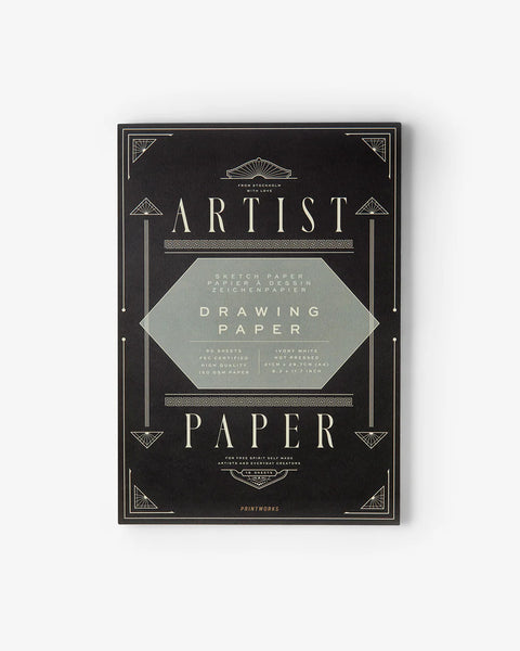 Bloc de Papier à Dessin