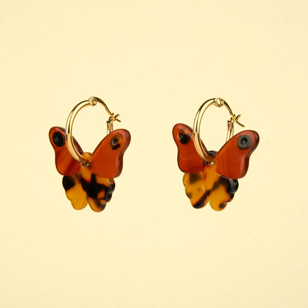 Boucles d'oreilles Papillon de Nuit