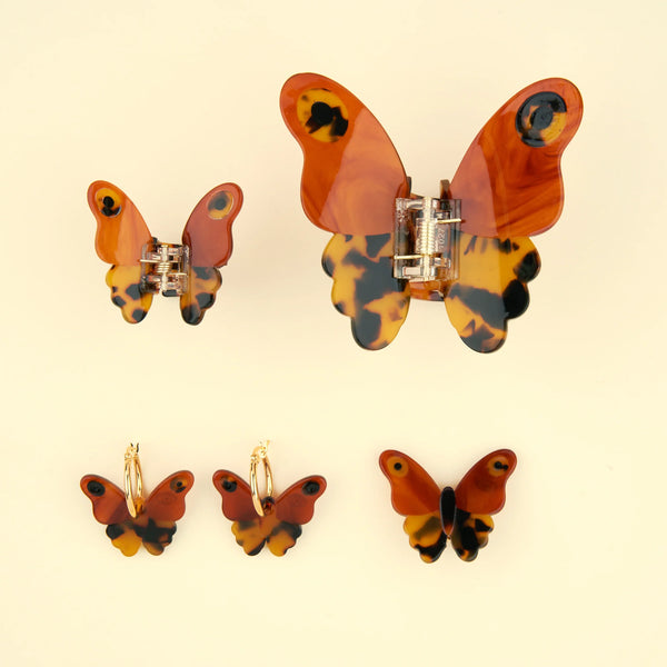 Boucles d'oreilles Papillon de Nuit