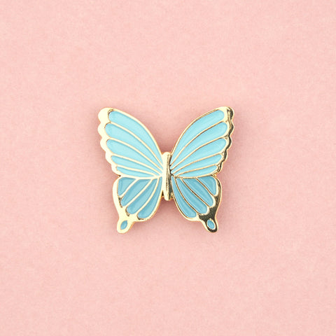 Pin's Papillon Bleu