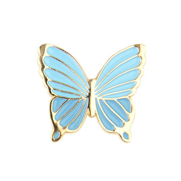 Pin's Papillon Bleu