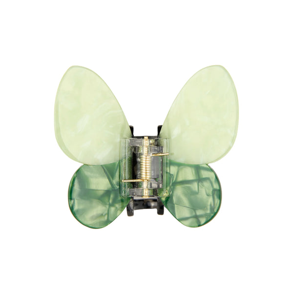 Pince à cheveux Papillon Vert