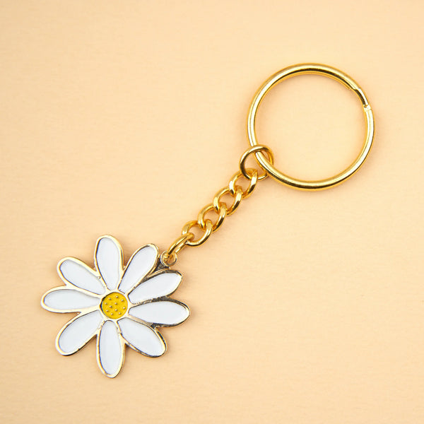Porte-clé Pâquerette