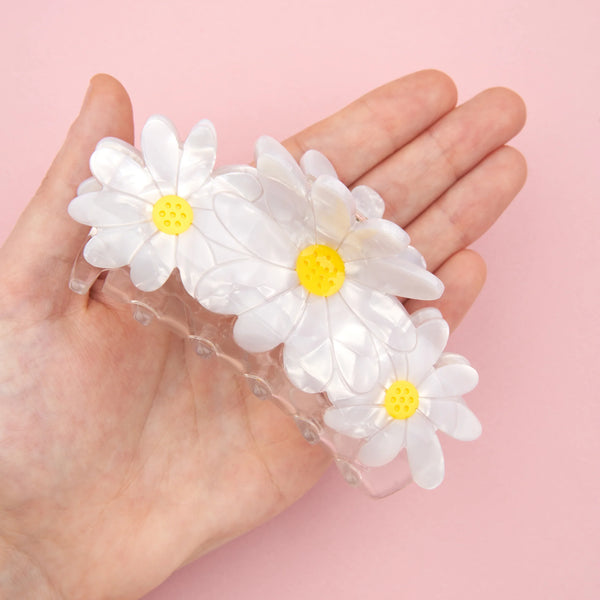 Pince à cheveux Trio Pâquerettes