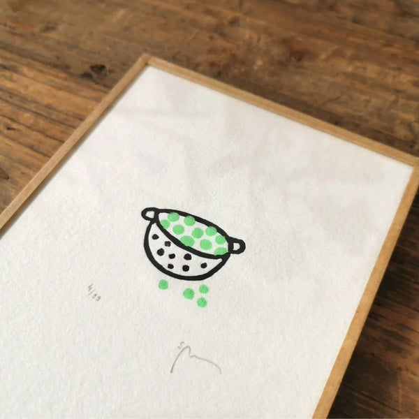 Gravure Le Petit Pois