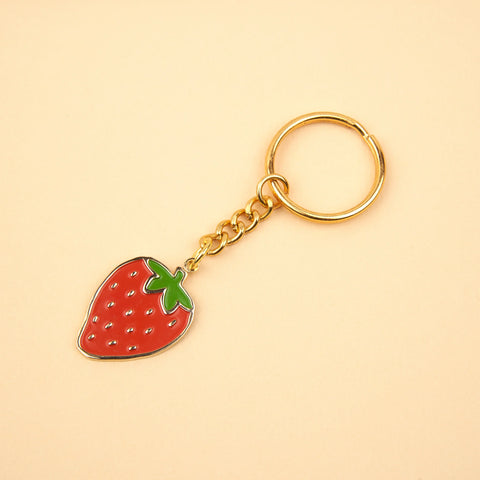 Porte-clé Fraise