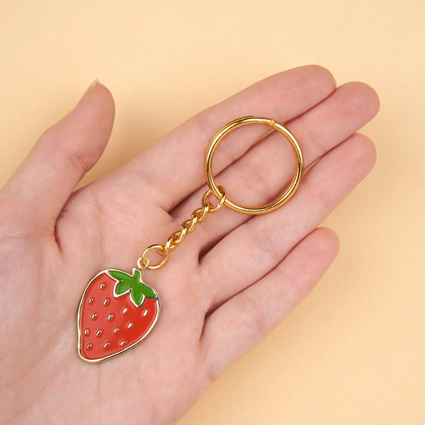 Porte-clé Fraise
