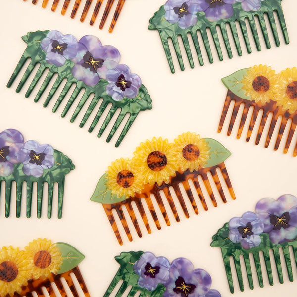 Peigne Fleurs
