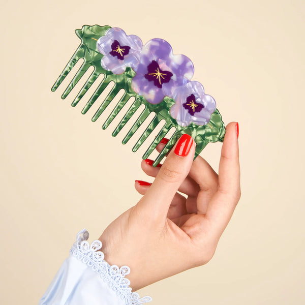 Peigne Fleurs