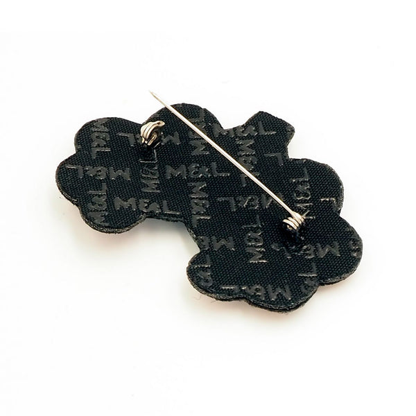 Broche Pieuvre Bleue