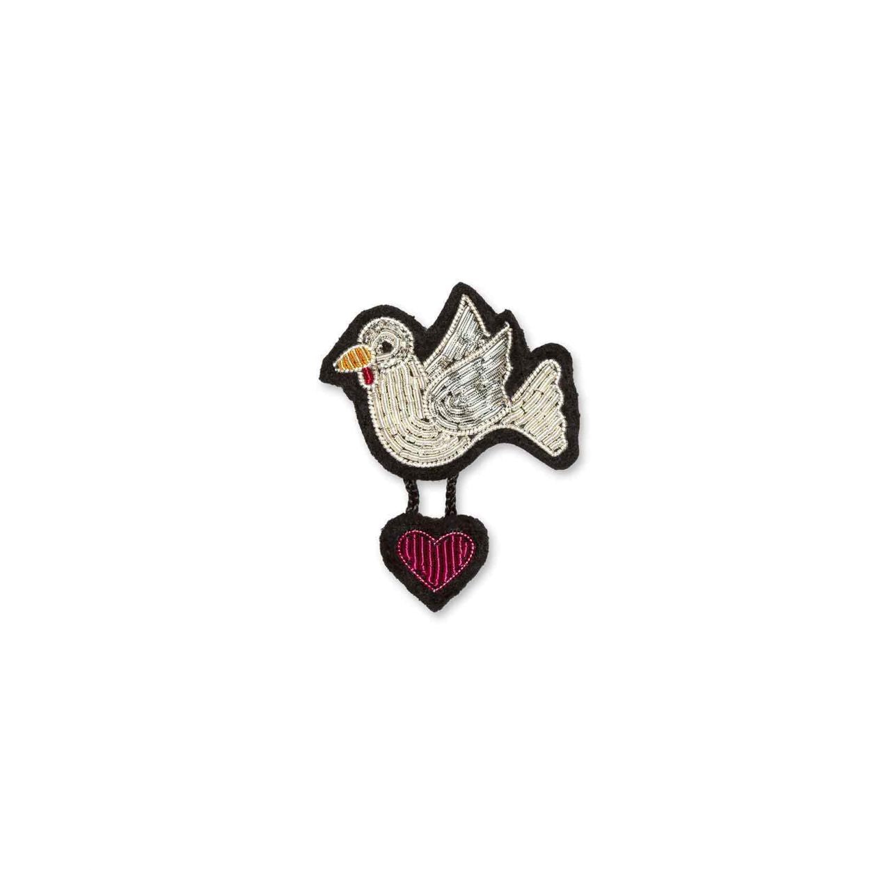 Broche Pigeon de la Liberté