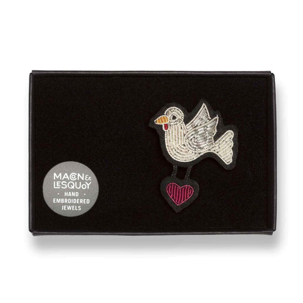 Broche Pigeon de la Liberté