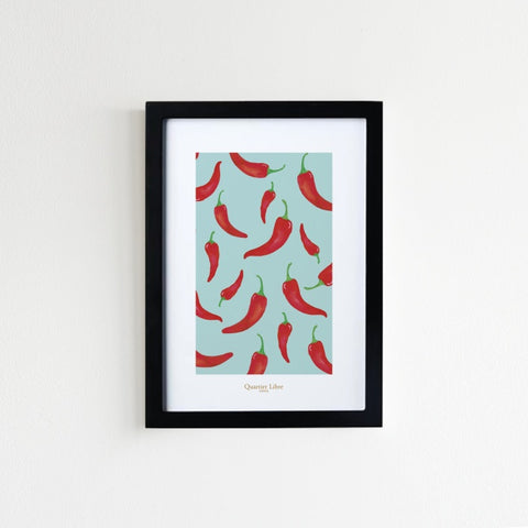 Petite Affiche Piments