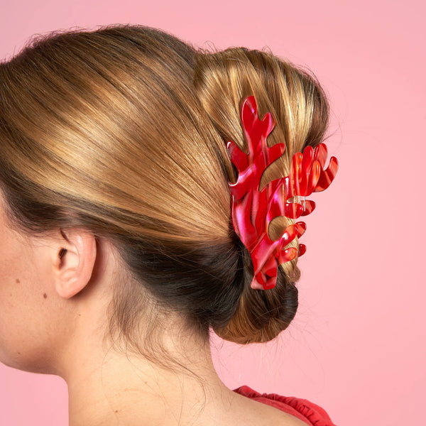 Pince à cheveux Corail