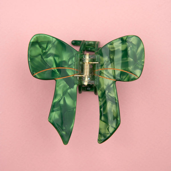 Pince à cheveux Noeud Vert