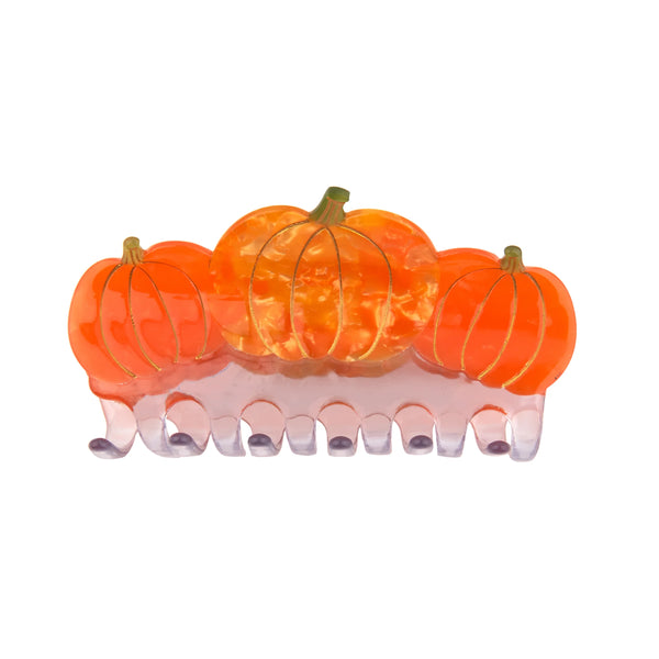 Grande Pince à cheveux Citrouille