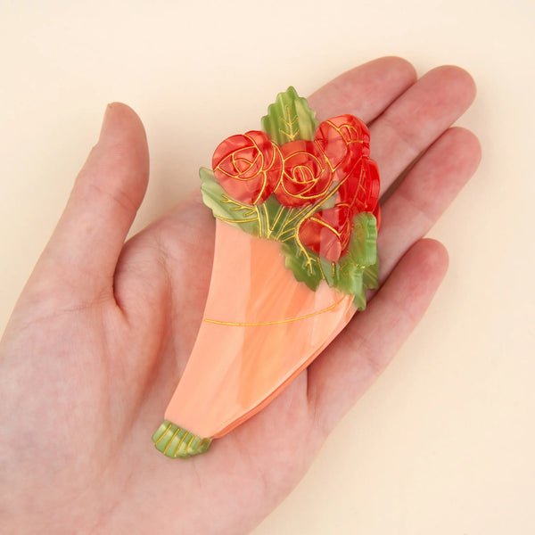 Pince à cheveux Bouquet de Roses