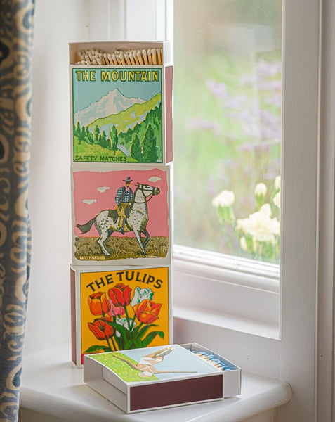 Boîte d'Allumettes Pink Cowboy