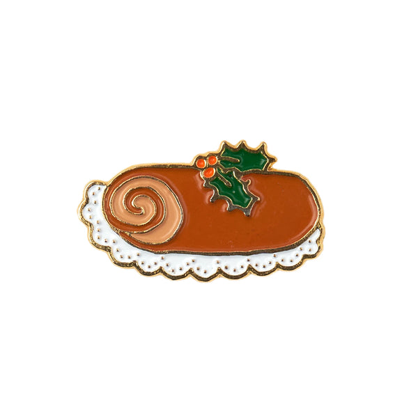 Pin's Bûche de Noël