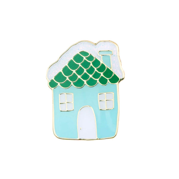 Pin's Maison Enneigé