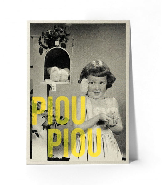 Petite Affiche Piou Piou