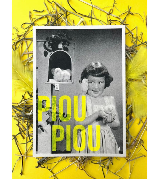 Petite Affiche Piou Piou