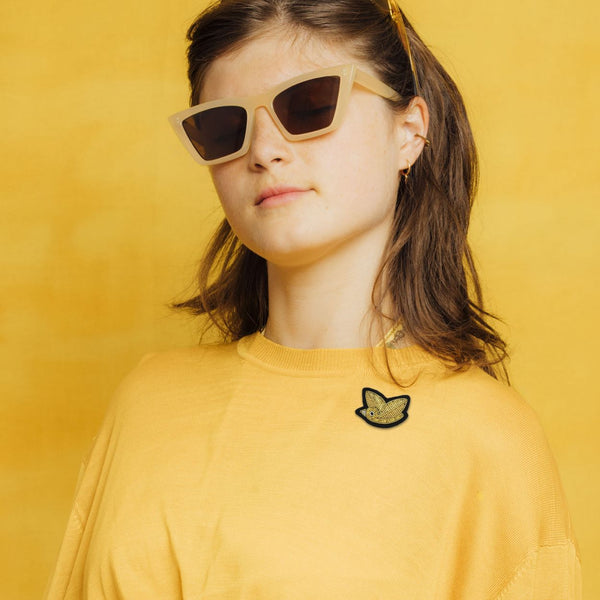 Broche Piou-Piou Doré