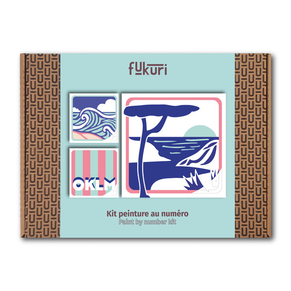 Kit Peinture au Numéro - Plage