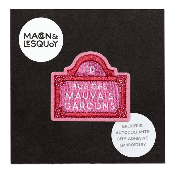 Ecusson Autocollant Plaque Mauvais Garçons