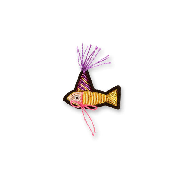 Broche Poisson-Clown