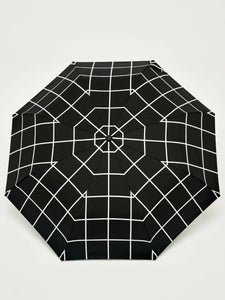 Parapluie Canard Quadrillage Noir & Blanc