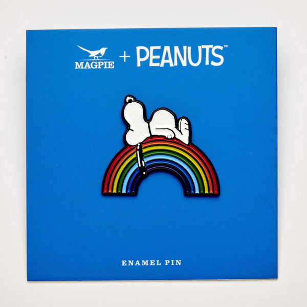 Pin's Snoopy Rainbow