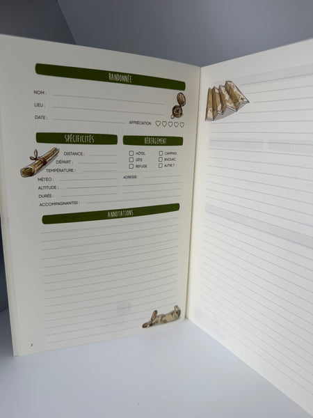Cahier de Randonnée