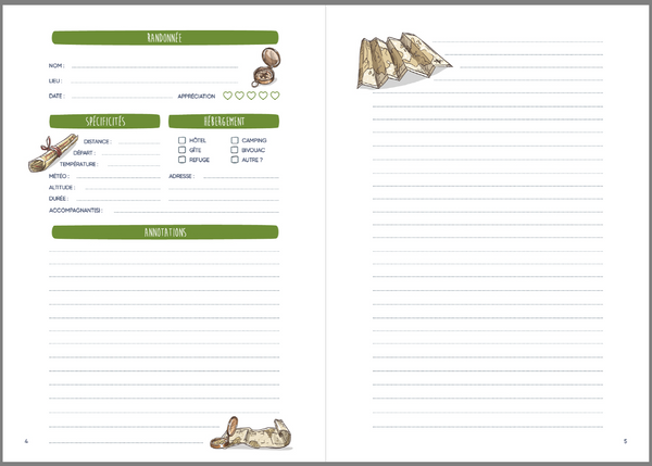 Cahier de Randonnée