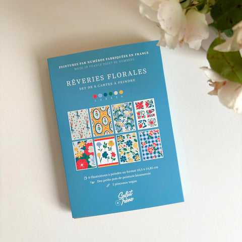 Coffret Peinture au Numéro Rêveries Florales