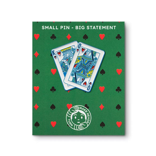 Pin's Roi & Reine de Coeur