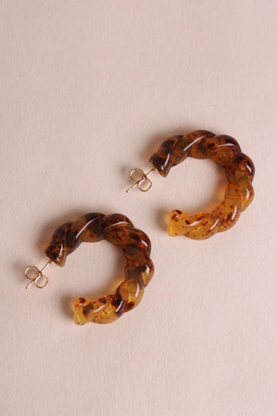 Boucles d'Oreilles Roma Miel