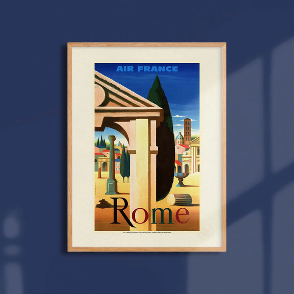 Affiche Rome - Air France