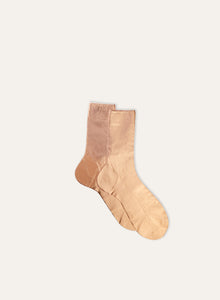 Chaussettes Soie Rosa