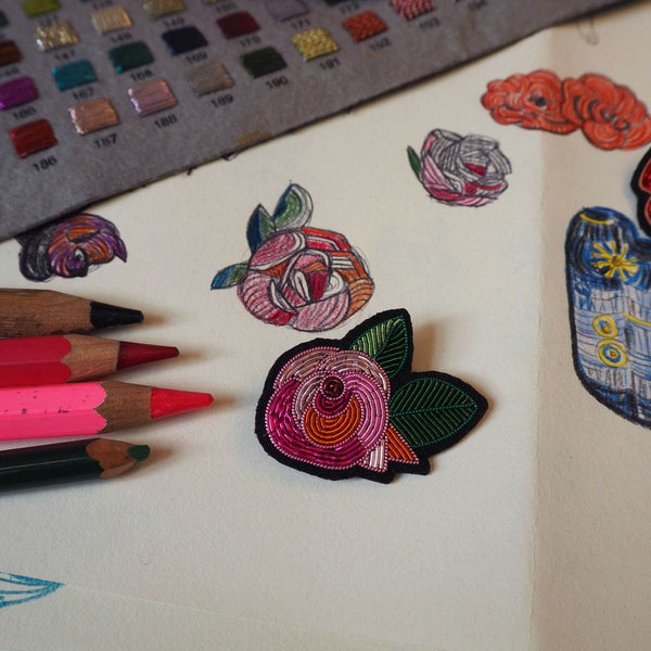Broche La Rose d'Auguste - Musée d'Orsay