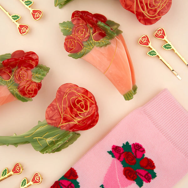 Chaussettes Bouquet de Roses