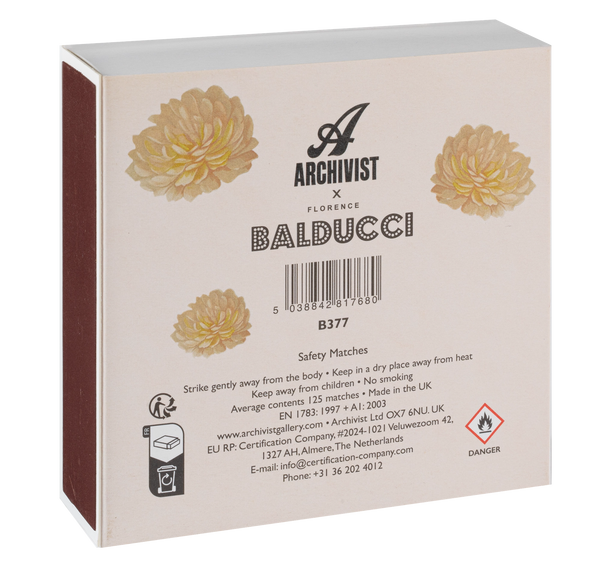 Boîte d'Allumettes Rose Perle d'Or