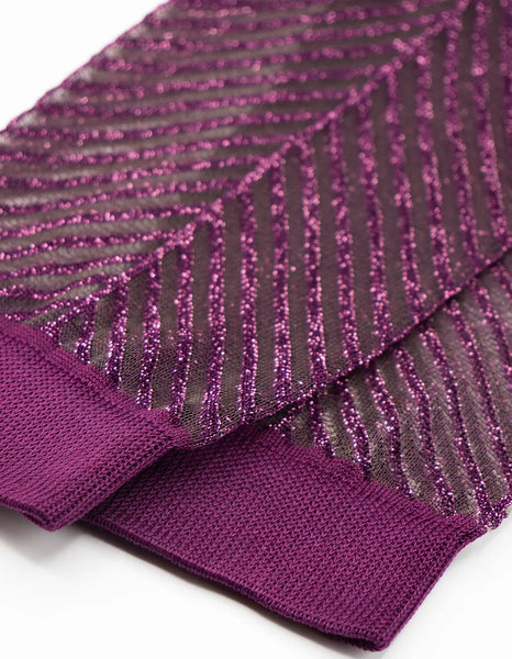 Chaussettes Sapin Prune