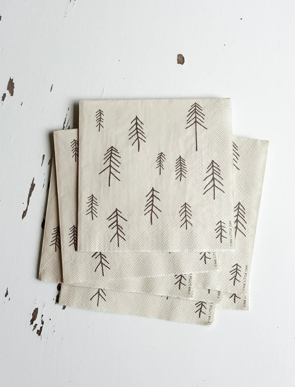 Serviettes en Papier Sapin