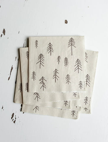 Serviettes en Papier Sapin